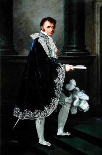 Robert Lefevre Count Mollien in Napoleonic court costume oil painting image